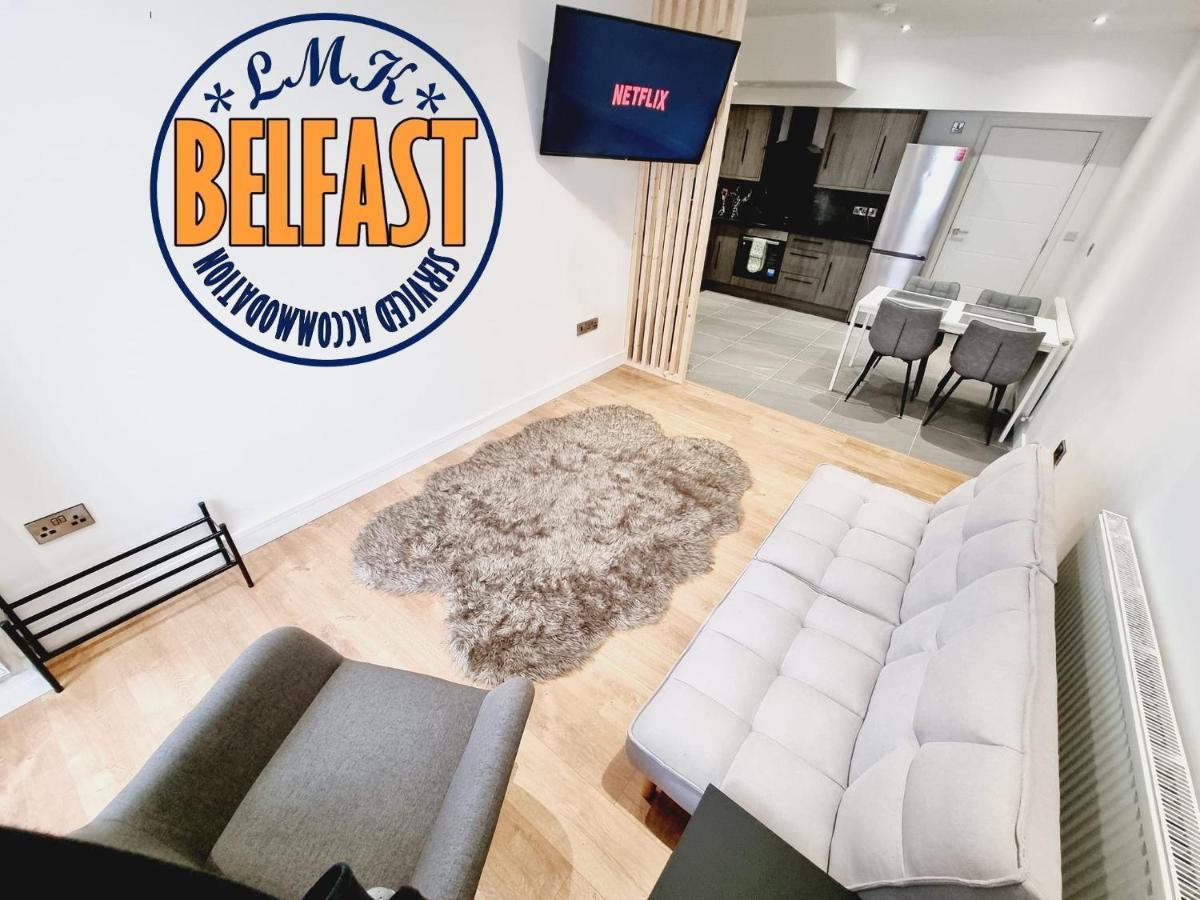 Lmk, Spacious 1 Bedroom Ground Floor Apartment, Ev Charger, Free Parking Wi-Fi, Great Location بلفاست المظهر الخارجي الصورة